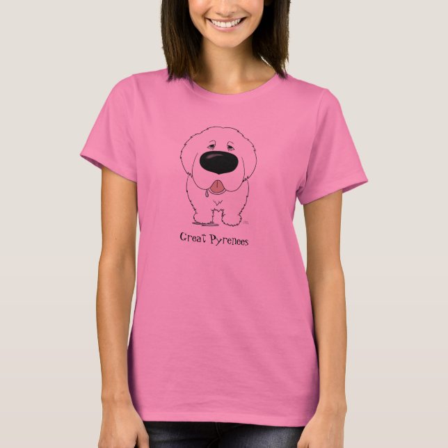 Camiseta Pirenéus Excelentes do Grande Nariz (Frente)