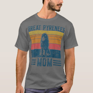 Camiseta Pirinéus Excelentes Cães Mãe Pirinéus Excelentes V