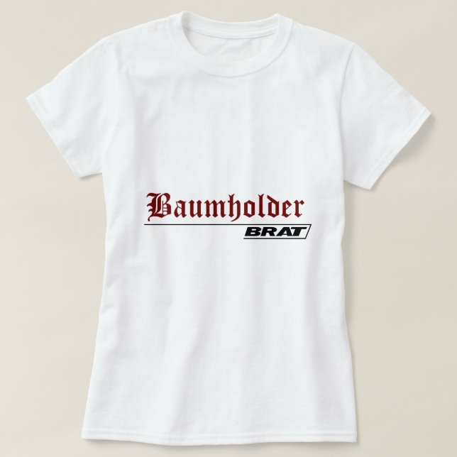 Camiseta Pirralho de Baumholder - A001L (Frente do Design)