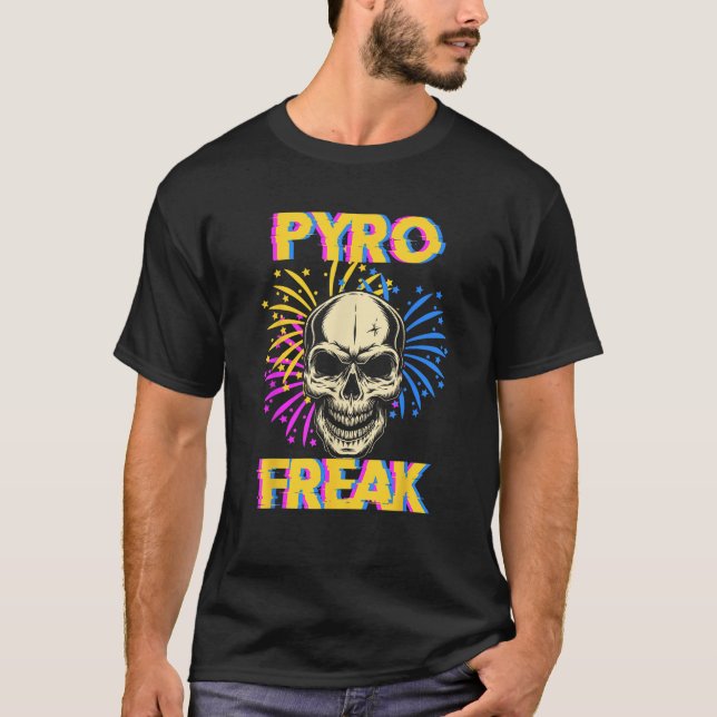 Camiseta Pirroteca do Freak Knaller Fireworks Pyromic Roc (Frente)