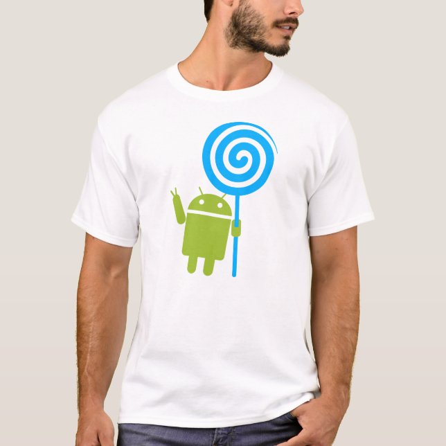 Camiseta Pirulito oficial do Android (Frente)