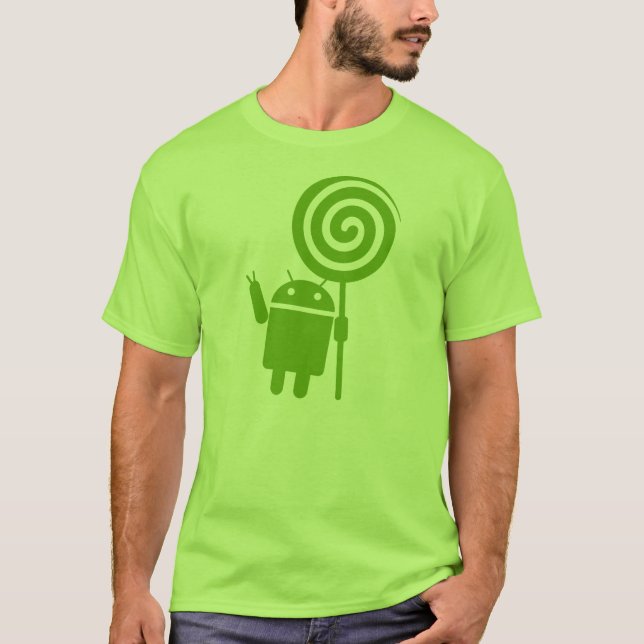 Camiseta Pirulito oficial do Android (Frente)