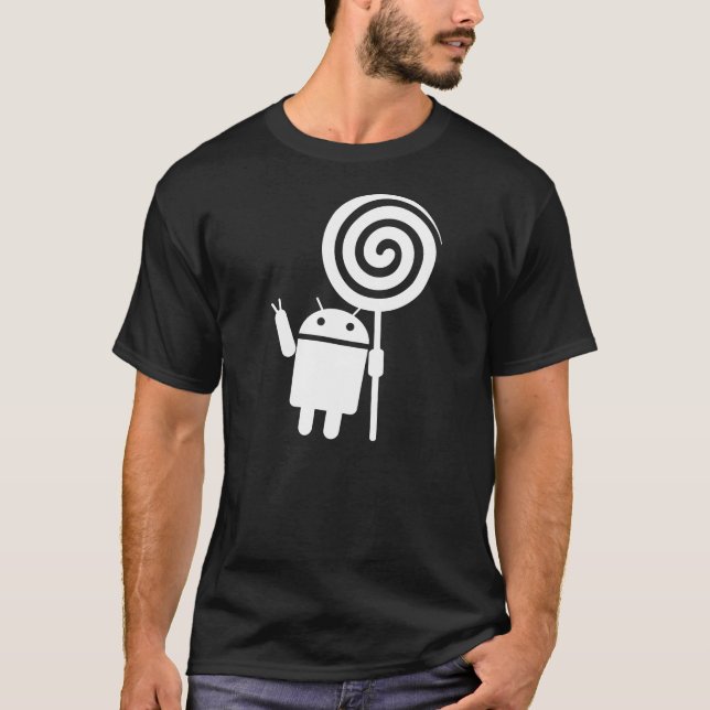 Camiseta Pirulito oficial do Android (Frente)