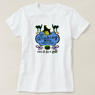 Camiseta Pisc a sala de estar de Midnite da bruxa - estilo