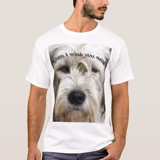 Camiseta pisc o cão (Frente)
