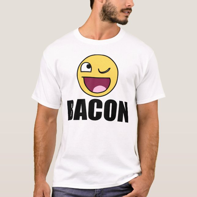 CAMISETA PISC SE VOCÊ AMA O BACON (Frente)
