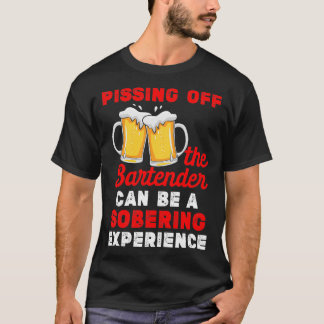 Camiseta Piscando O Barman Pode Ser Uma Experiência Sólida