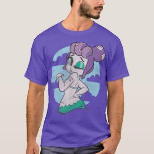 Camiseta Piscar os olhos Cuphead Cala Maria Yoo Hoo