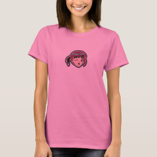 Camiseta Piscar os olhos do Anime/Moshi Moshi