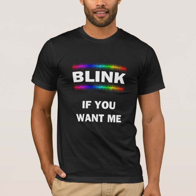 Camiseta Piscar Se Me Quiser (Frente)