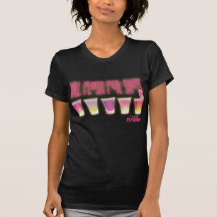 Camiseta Piscará um sorriso para tiros