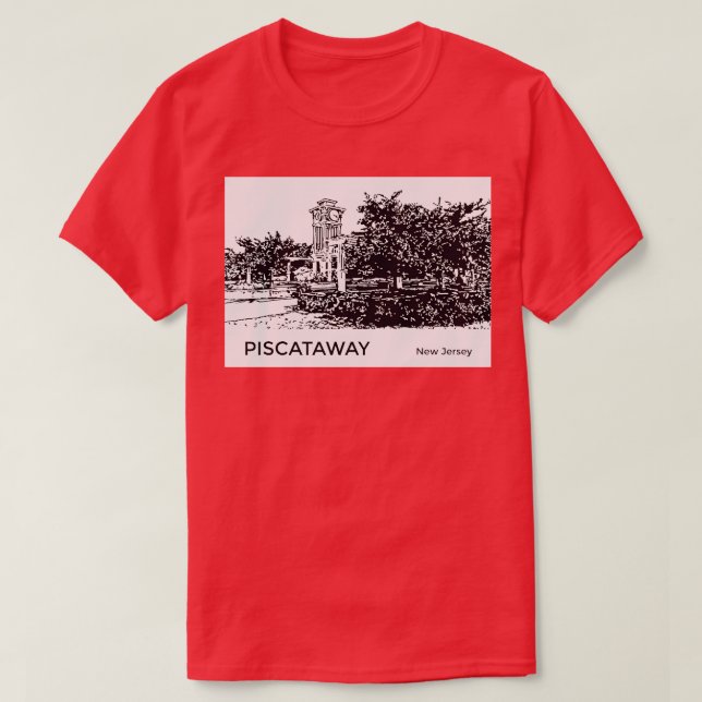 Camiseta Piscataway New Jersey (Frente do Design)