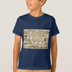 Camiseta Piscina 1688/mapa Peloponnesian grego