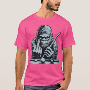 Camiseta Piscina Bigfoot Sasquatch Billiards Bassquatch