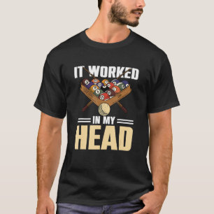Camiseta Piscina Billiard Funcionou Na Minha Cabeça 2