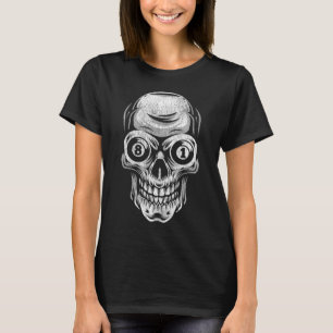Camiseta Piscina Billiard Snooker Player Skull 8 E 9