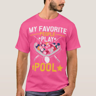 Camiseta Piscina Billiard Team 8 Ball Piscina Billiard Play