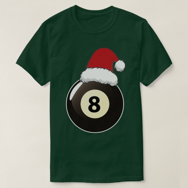 Camiseta Piscina Billiards Aluga Papai Noel Natal 20 (Frente do Design)