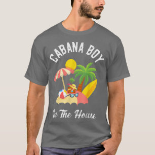 Camiseta Piscina Bo Beach Vacing Engraçado Tee Cabana Boy N