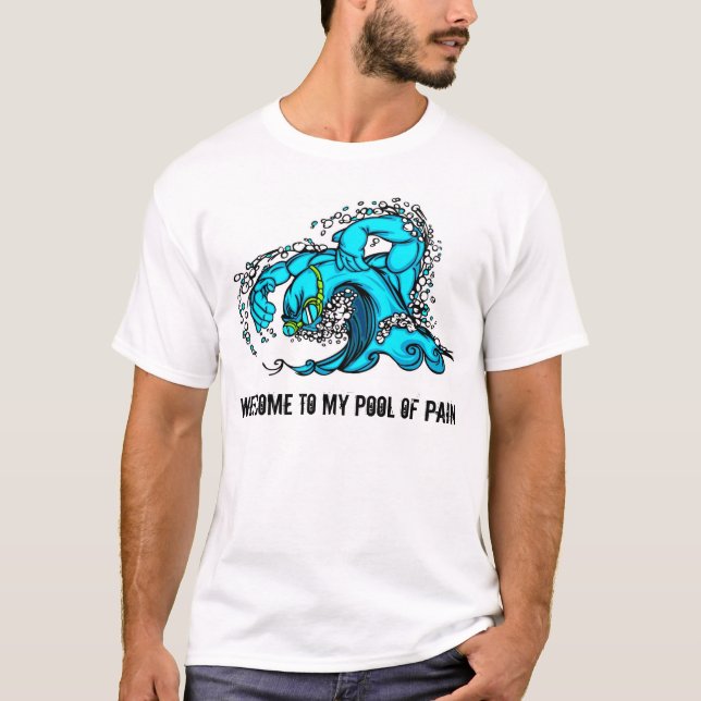 Camiseta Piscina da dor (Frente)