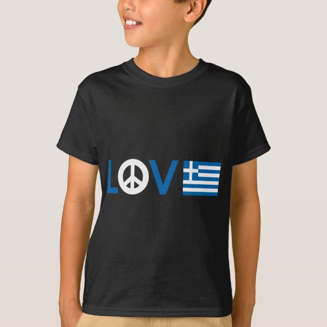 Camiseta Piscina da paz do amor (Frente)
