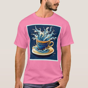 Camiseta Piscina de Café Oceânico