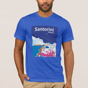 Camiseta Piscina de Santorini