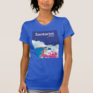 Camiseta Piscina de Santorini