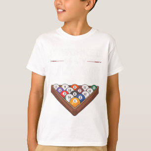 Camiseta Piscina Engraçado Bilhar Design para Homens Piscin
