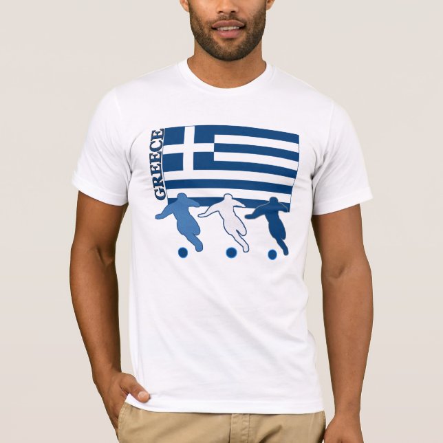 Camiseta Piscina - jogadores de futebol (Frente)