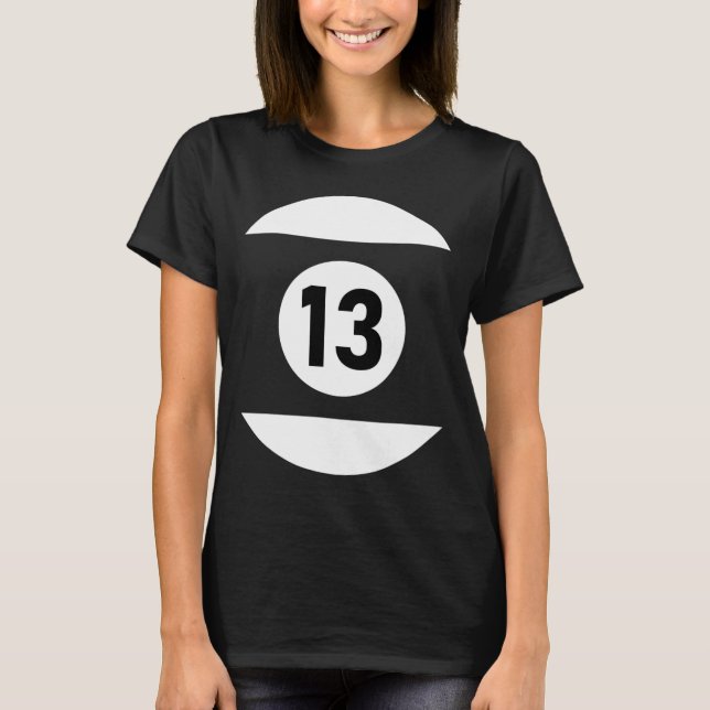 Camiseta Piscina Ll 13 Billiards Correspondentes Dão Fácil  (Frente)