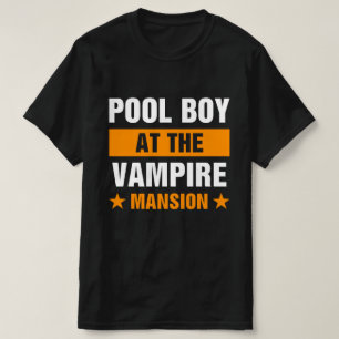 Camiseta Piscina Na Mansão Do Vampiro