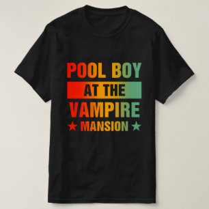 Camiseta Piscina Na Mansão Do Vampiro
