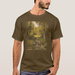 Camiseta Piscina nas madeiras