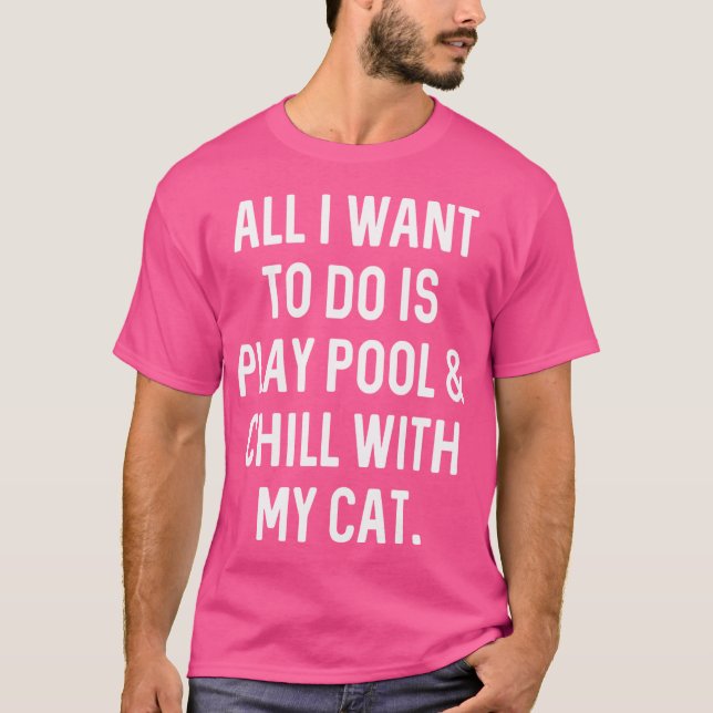 Camiseta Piscina Player Chill Com Bilhetes De Gato (Frente)