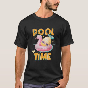 Camiseta Piscina Tempo Oceano Nadador Funny Piscina Nadador