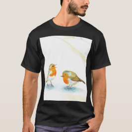 Camiseta Piscos-Roxos no Inverno 