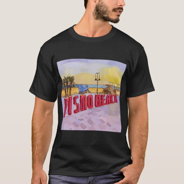 Camiseta Pismo Beach California - (Frente)