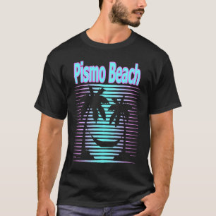 Camiseta Pismo Beach Viagem Retro Beach Vacation Souvenir