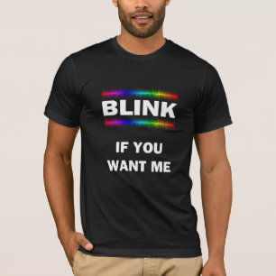 Camiseta Pisque se você me quer