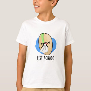 Camiseta Pist-achioo Engraçado Espirrando Nut Pistachio Pun