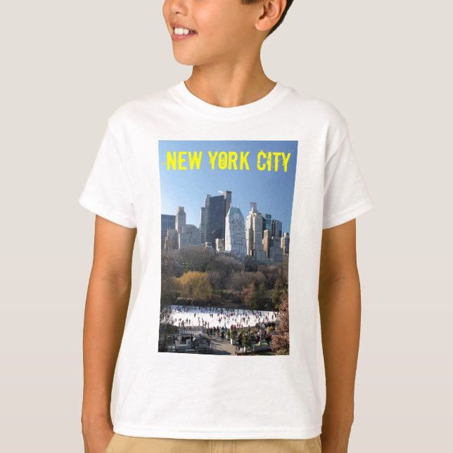 Camiseta Pista de Gelo Central Park (Frente)