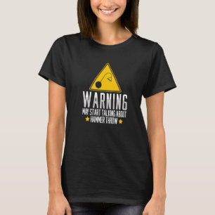 Camiseta Pista De Lançamento De Martelo E Treinamento De La