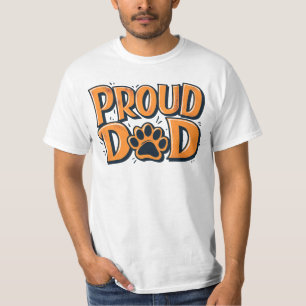 Camiseta Pista de Pai de Cães Orgulhosos