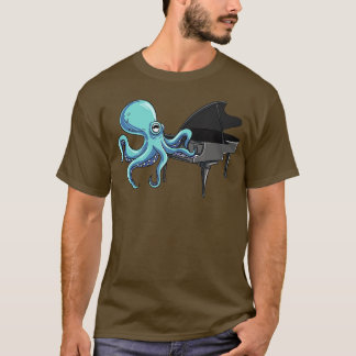 Camiseta Pista de Piano de Octopus