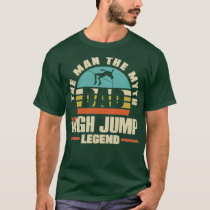 Camiseta Pista de Salto Alto e Pista de Salto e Pai de Camp