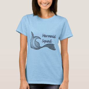 Camiseta Pista de Sereia com cinza leve