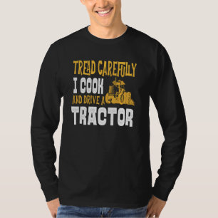 Camiseta Pista do Fator de Tração Cook Atrelado Cuidadosame