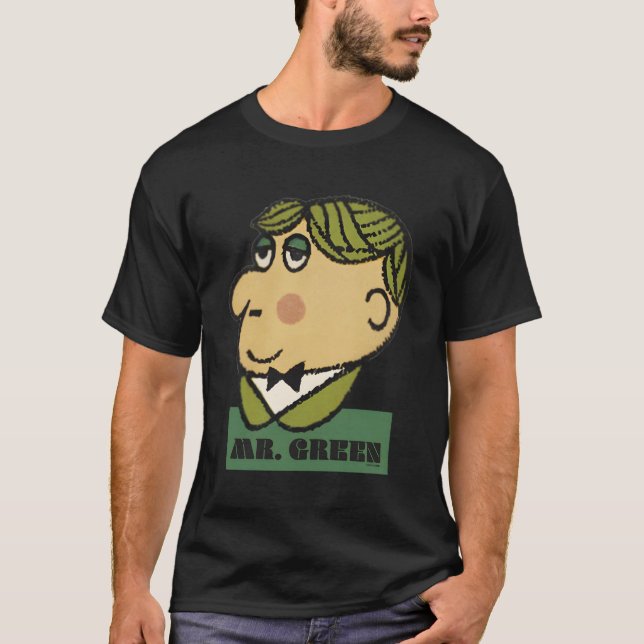Camiseta Pista Halloween Sr. Green Big Face (Frente)