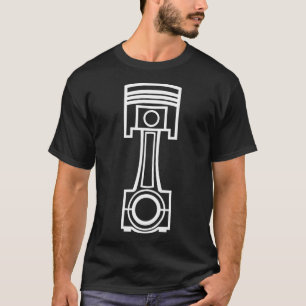 Camiseta Pistão do motor
